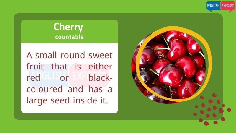 Cherry-Food-List