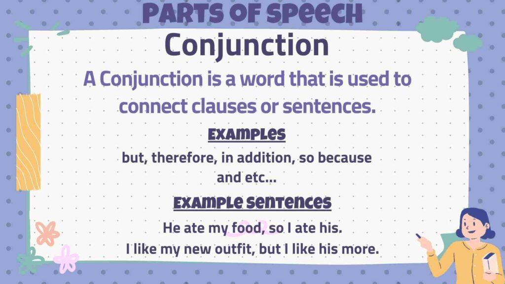 Conjunction-Parts-Of-Speech