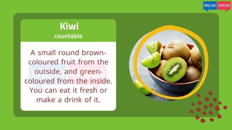 Kiwi-Food-List
