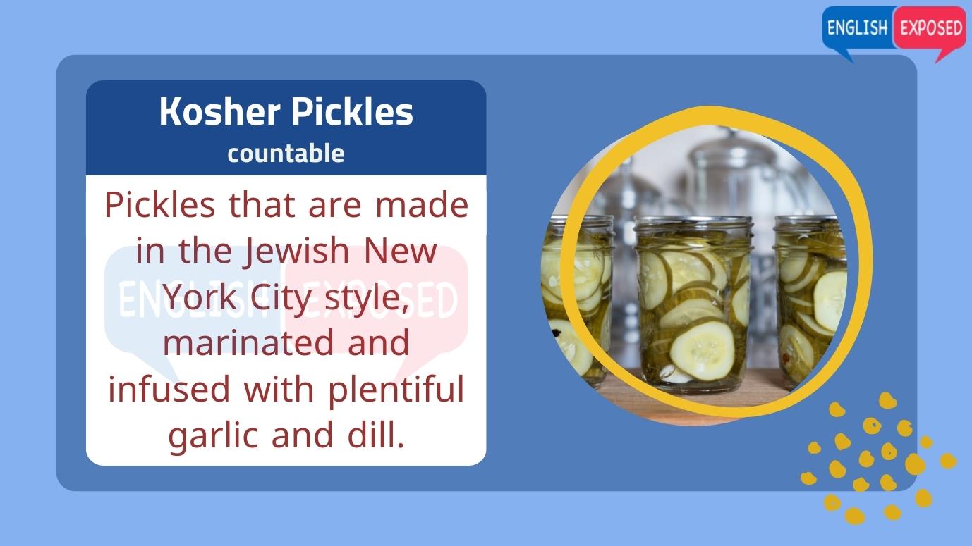Kosher-Pickles-Foods-That-Start-With-K