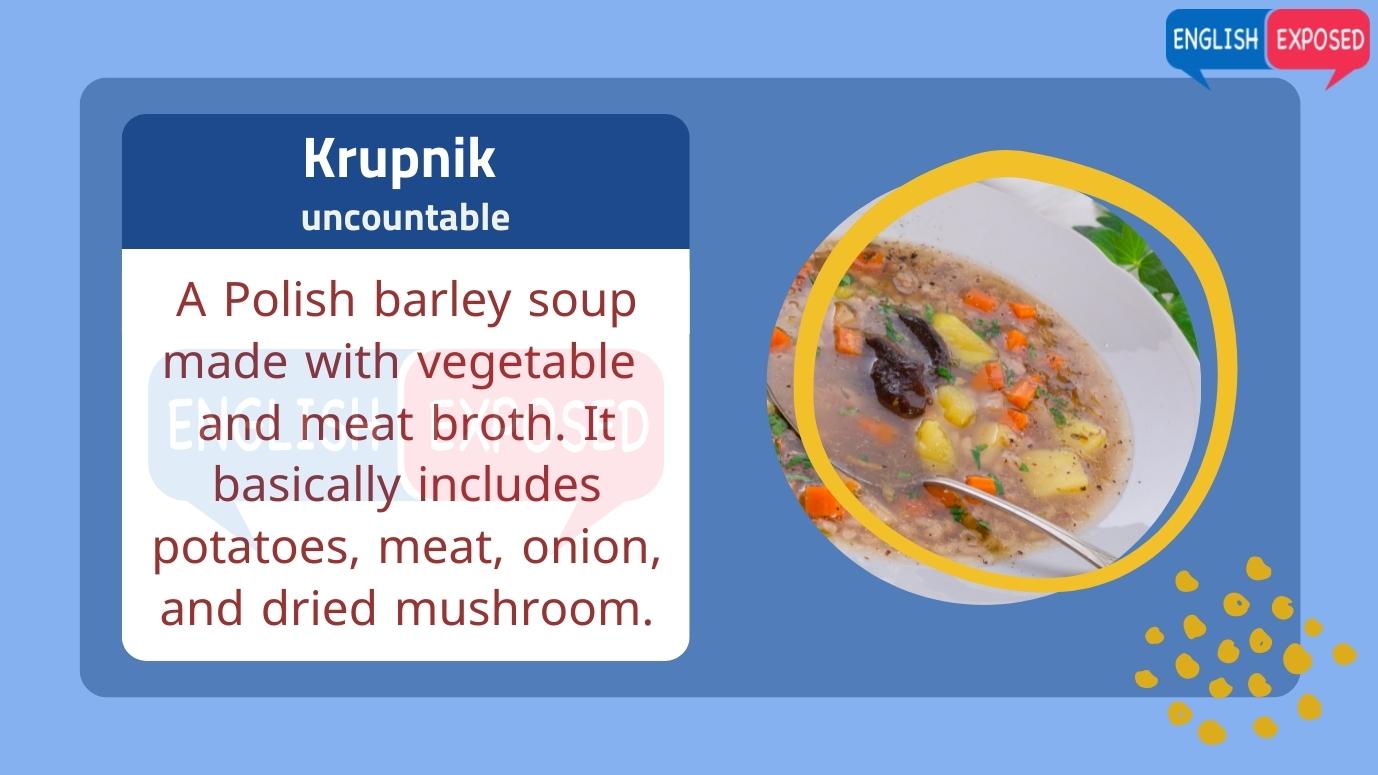 Krupnik-Foods-That-Start-With-K