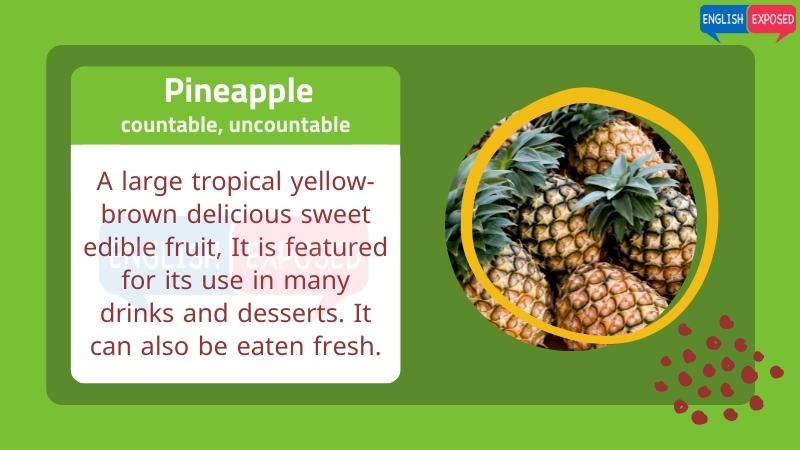 Pineapple-Food-List