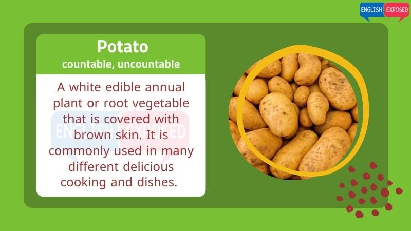 Potato-Food-List