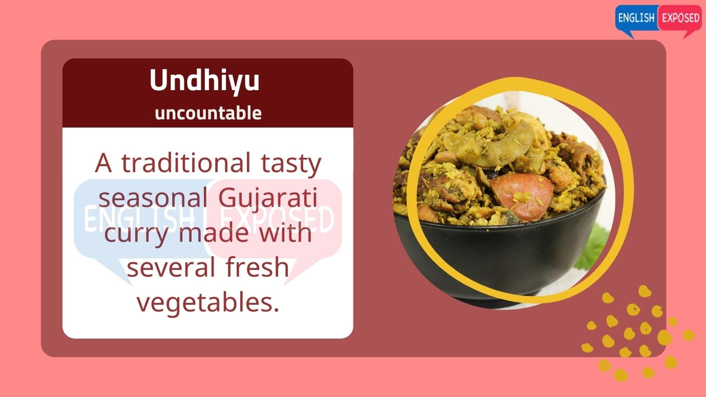 Undhiyu-Foods-that-start-with-u