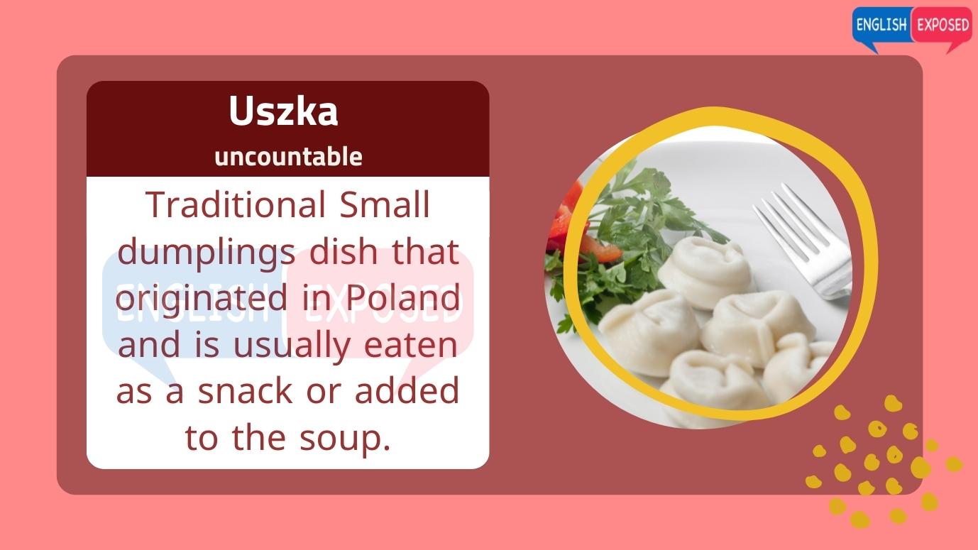 Uszka-Foods-that-start-with-u