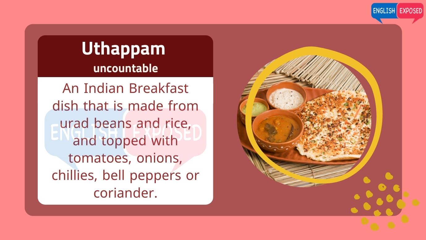 Uthappam-Foods-that-start-with-u