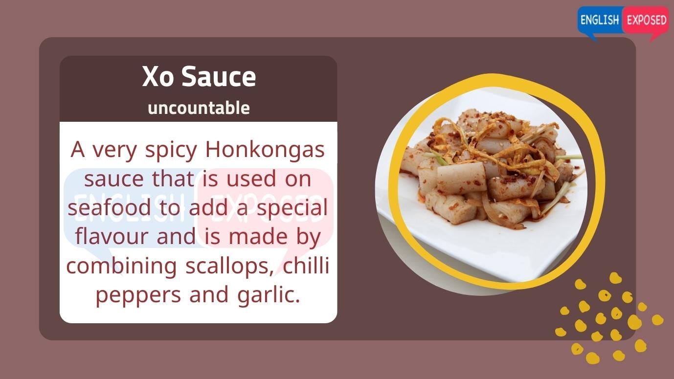 Xo-Sauce-Foods-that-start-with-x