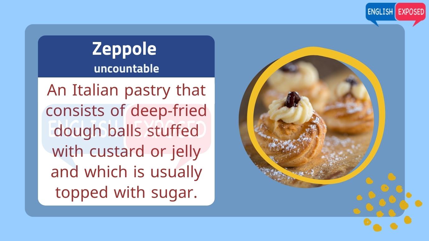 Zeppole-Foods-that-start-with-z