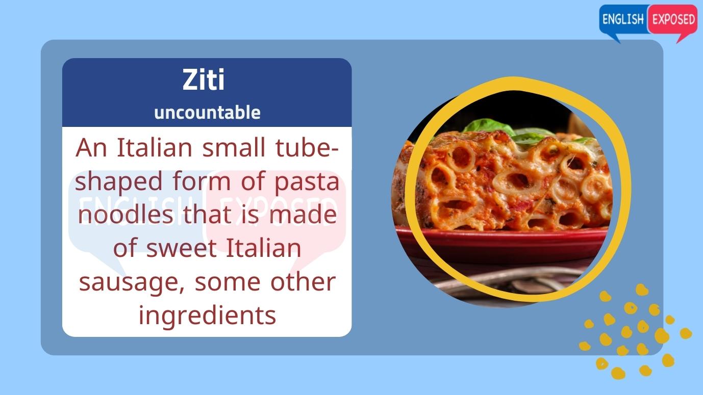Ziti-Foods-that-start-with-z