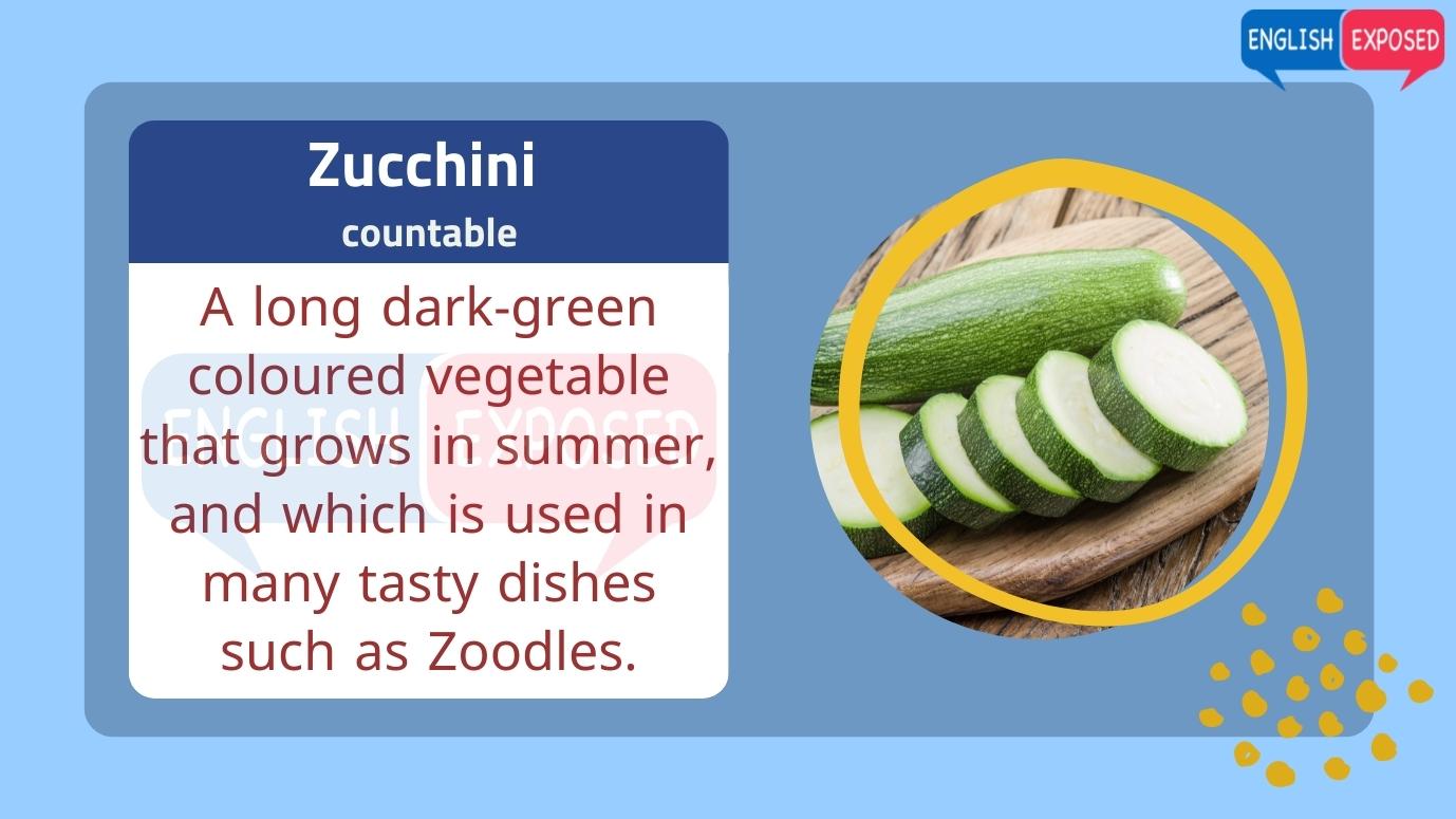 Zucchini-Foods-that-start-with-z