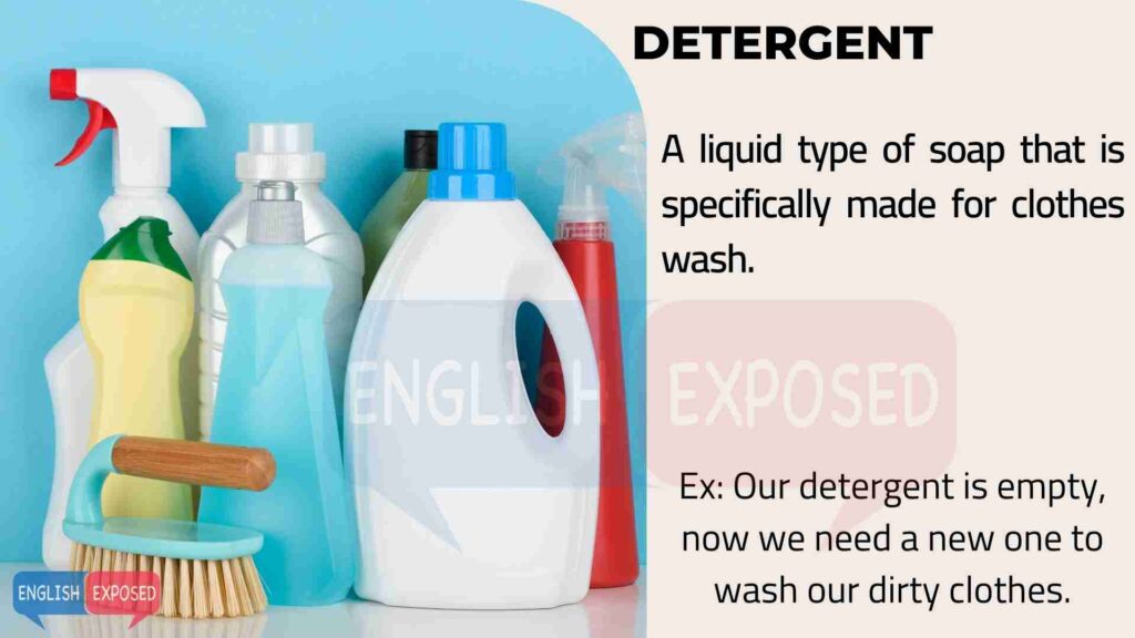 Detergent-Parts-of-a-House